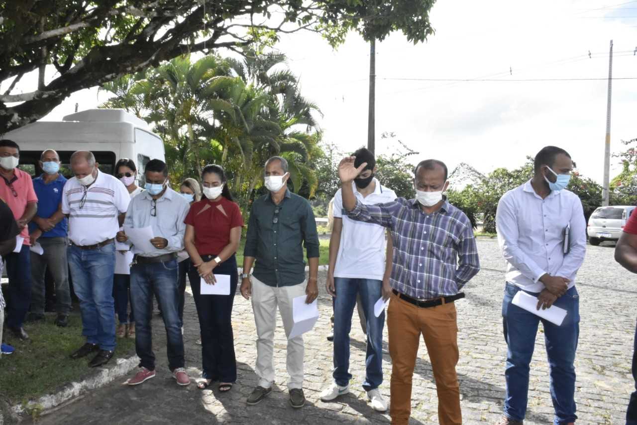 Camacã: Prefeito Paulo do Gás faz recepção aos funcionários da Prefeitura